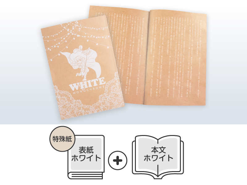 ホワイトセット（オンデマンド） | 同人誌印刷・グッズ制作