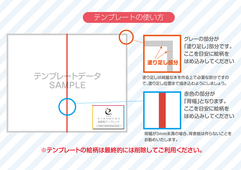 テンプレート各種 同人誌 印刷 株式会社 栄光 栄光情報最前線