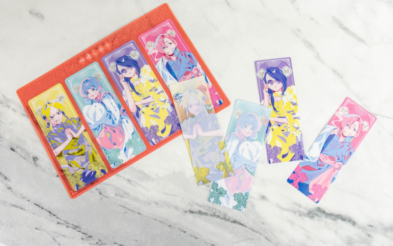 クリアしおり4連セット | 同人誌印刷・グッズ制作｜株式会社栄光