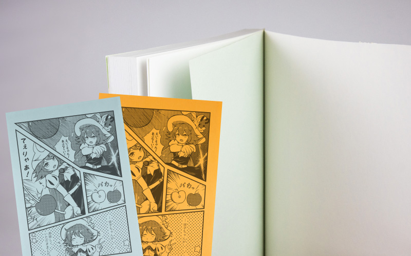 遊び紙印刷 本文オプション 同人誌印刷 グッズ制作 株式会社栄光